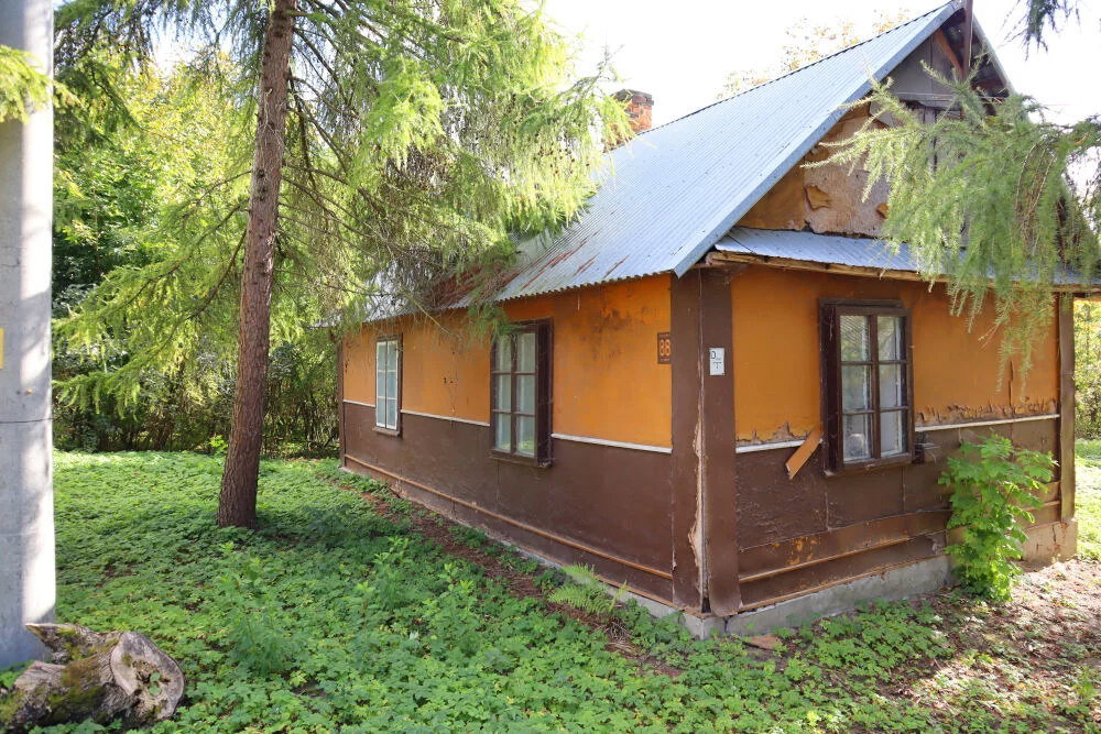 🌾 Działka z klimatycznym domkiem wśród drzew – Chłaniów, gm. Żółkiewka