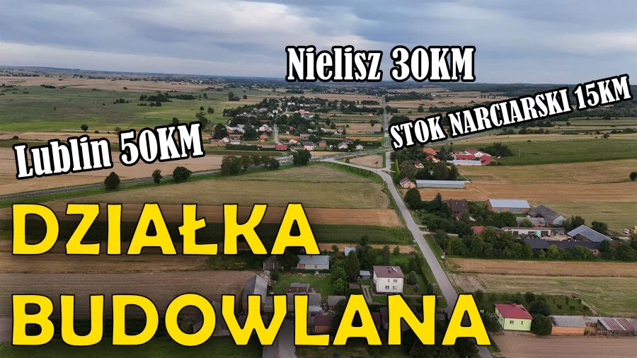 Ponad 60 arów w Tarnawie Dużej – przestrzeń na własny pomysł za 75 000 zł