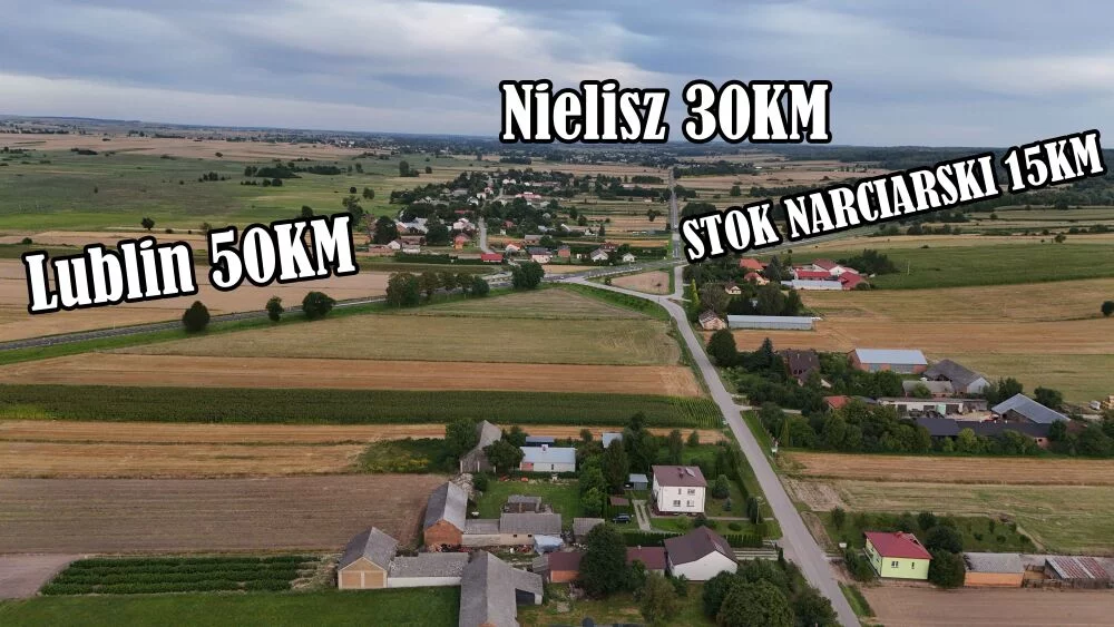 Ponad 60 arów w Tarnawie Dużej – przestrzeń na własny pomysł za 75 000 zł